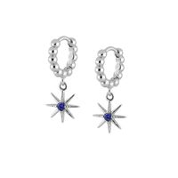 Europe And America Cross Border Sterling Silver Needle Simple Fashion All-match Eight Awn Star Earrings Female Earrings With Diamond Ear Studs Earrings Female main image 6