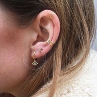 European And American Sterling Silver Needle Sun Eyes Female Earrings Cross-border Hot Selling Creative Style Ins Style Diamond Ear Studs Earrings main image 3
