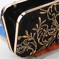 Cross-border Embroidery Dinner Bag Classic Evening Dress Bag Banquet Clutch Bag Lady Wholesale main image 3