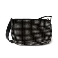 New Handmade Rhinestone Crescent Bag Evening Bag Single-shoulder Messenger Wholesale main image 5