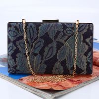 Cross-border Embroidery Dinner Bag Quality Style Retro Clutch Bag Evening Bag Banquet Bag Wholesale main image 6