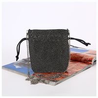 Banquet Pochette Diamant Mini Main Strass Dîner Sac Loisirs Petit Sac En Gros main image 2