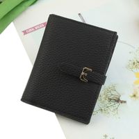 2021 New Korean Style Women's Short Chic Trendy Mini Cute Wallet Multi-functional Simple Leisure Coin Purse main image 2