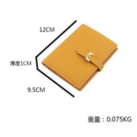 2021 Neue Koreanische Damen Kurze Modetrend Mini Niedliche Brieftasche Multifunktion Ale Einfache Lässige Geldbörse main image 4