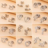 Plating Stainless Steel Ear Studs main image 6