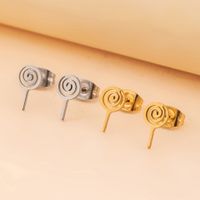 Plating Stainless Steel Ear Studs main image 4