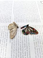 Boucles D&#39;oreilles Papillons En Diamants Colorés Européens Et Américains main image 5