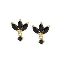 Sterling Silver Needle Inlaid Zircon Butterfly Ear Clip Earrings Women's Simple Elegant Earrings Niche Design Ins Style Jewelry sku image 15