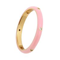 Fashion Color Epoxy Enamel 18k Gold Ring Female European And American Trend Index Finger Ring sku image 10