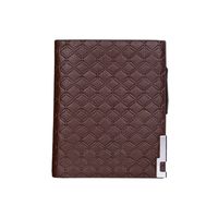 Cartera Para Hombre Con Múltiples Ranuras Para Tarjetas Cartera Corta De Negocios A Cuadros Horizontal Monedero Con Cremallera Cartera Cartera Para Hombre Tarjetero sku image 3