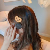 Girly Cute Cookie Cookie Simulation Food Hairpin Female Personality Funny Headdress Bangs Clip Oreo Hairpin main image 1