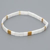 Fashion Rhombus No Inlaid Beaded Wholesale Bracelets sku image 4