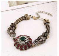Vintage Bohemian Jewelry Alloy Diamond Bracelets Wholesale sku image 1
