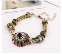 Vintage Bohemian Jewelry Alloy Diamond Bracelets Wholesale sku image 3