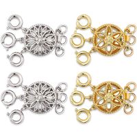 Jewelry Buckle Necklace Layered Buckle Necklace Separator Multi-layer Necklace Stacking Accessories Wholesale sku image 1