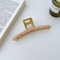 Korean Style Hair Clip Female T-shaped Simple Hair Accessory Hair Clip Shark Clip sku image 1