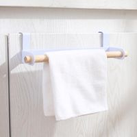 Nail-free Seamless Towel Rack Kitchen Door Back Towel Rack Rag Towel Storage Rack Wholesale main image 5