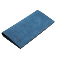 Men's Wallet Long Retro Thin Frosted Soft Wallet Fashion Wallet main image 6