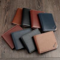 New Men's Wallet Short Style Personality Korean Men's Simple Wallet Purse main image 5