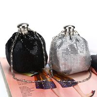 Mini Coin Purse Handmade Clutch Bag Wine Bottle Dinner Bag main image 1