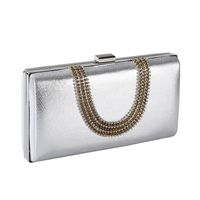 Dinner Bag Classic Evening Bag U-shaped Diamond-studded Clutch main image 3