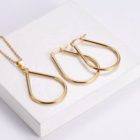 European And American Distribution Spot Jewelry Trendy Suit Pendant Drop-shaped Earrings Exquisite Style main image 3