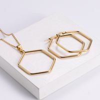 Stainless Steel 18K Gold Plated Simple Style Plating Doll main image 3