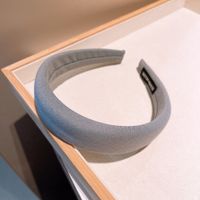 Retro Plaid Wide-sided Headband sku image 3