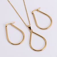 European And American Distribution Spot Jewelry Trendy Suit Pendant Drop-shaped Earrings Exquisite Style sku image 1