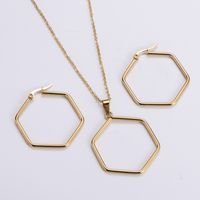 Stainless Steel 18K Gold Plated Simple Style Plating Doll sku image 1
