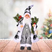 Weihnachtsfeier Dekoration Stehende Haltung Santa Claus Puppe sku image 5