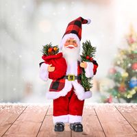 Christmas Celebration Decoration Standing Posture Santa Claus Doll sku image 6