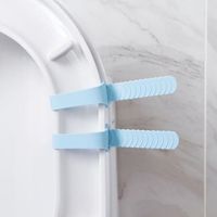 Household Silicone Anti-dirty Uncovering Toilet Lid Lifting Device Handle Portable Lid Device main image 6