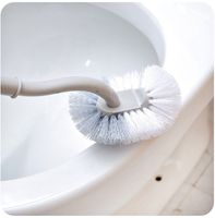 S-shaped Curved Long Handle Toilet Brush Creative Toilet Toilet Brush Wholesale main image 1