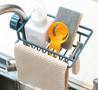 Kitchen Water Tank Rack Racks Hanging On A Faucet Bathroom Faucet Storage Rack Dishcloth Rag Storage Rack main image 1