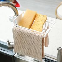 Kitchen Water Tank Rack Racks Hanging On A Faucet Bathroom Faucet Storage Rack Dishcloth Rag Storage Rack main image 5