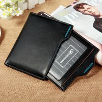 Cross-border Exclusively For Men's Short Wallet Hot Wallet Fashion Wallet Coin Purse One Drop Shipping main image 4
