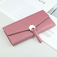 Wallet Women's Wallets Cute Fashion Wallet Tri-fold Pu Cross-border Wholesale Multiple Card Slots Multi-functional Leather Wallet main image 6