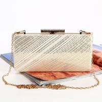 Cross-border Lace Dinner Bag New Woven Evening Bag Ladies Hand Makeup Dinner Bag Female Clutch Manufacturer main image 1