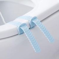 Household Silicone Anti-dirty Uncovering Toilet Lid Lifting Device Handle Portable Lid Device sku image 1
