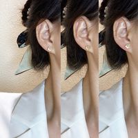 Drei Paar Opalohrringe 2021 Neue Trendige Ohrringe Einfaches Set Temperament Ohrringe main image 2