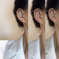 Drei Paar Opalohrringe 2021 Neue Trendige Ohrringe Einfaches Set Temperament Ohrringe main image 6