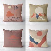 Morandi Series Fashion Pillowcase Fabric Sofa Cushion Cover Super Soft Pillowcase main image 2