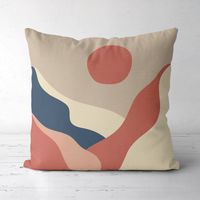 Morandi Series Fashion Pillowcase Fabric Sofa Cushion Cover Super Soft Pillowcase main image 6