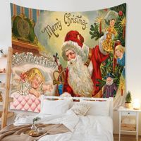 Christmas Tapestry Room Decoration Decorative Cloth Background Cloth Hanging Cloth Tapestry main image 2