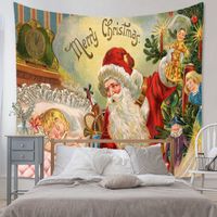 Christmas Tapestry Room Decoration Decorative Cloth Background Cloth Hanging Cloth Tapestry main image 3