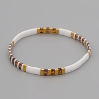 Cross-border New Boho Style Tila Rice Beads Handmade Beaded Small Bracelet main image 5