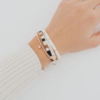 Diseño Cálido Colorbohemia Pulsera De Cuentas Hecha A Mano Con Cuentas De Tila main image 2