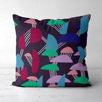 Abstract Pattern Series Fashion Pillowcase Fabric Sofa Cushion Cover Home Pillowcase sku image 5