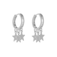 Simple Style Star Patchwork Plating Alloy No Inlaid Earrings sku image 4